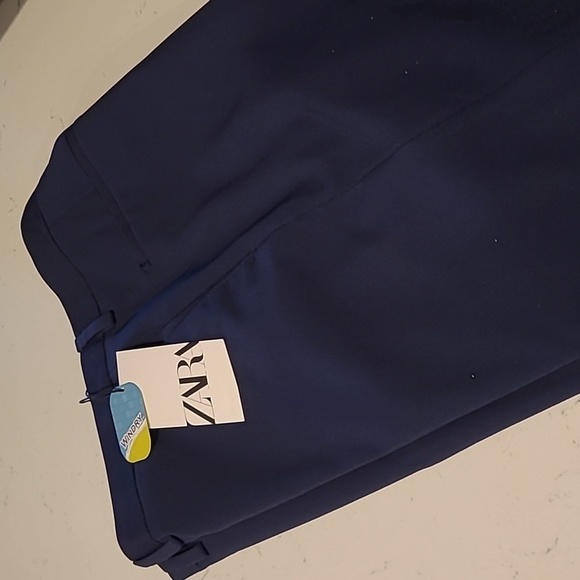 Zara men's slacks navy size 36 US - Picture 3 of 4